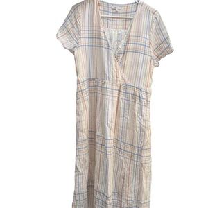 Madwell flowey dress fits like an large-XL but medium